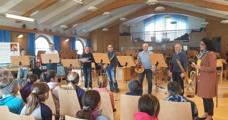 Musikschule Jenbach- Instrumentenvorstellung und Präsentation