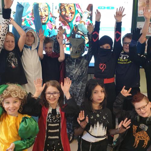 Fasching in der Schule 2023