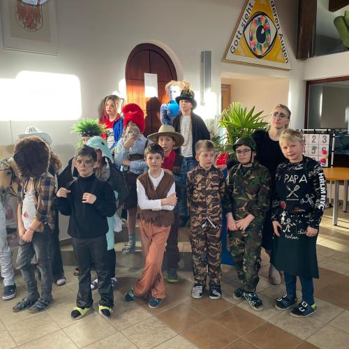 Fasching in der Schule 2023