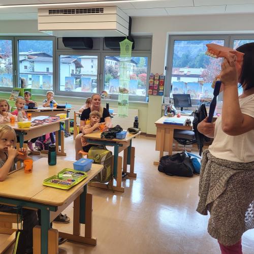 Zahnprophylaxe an der Schule