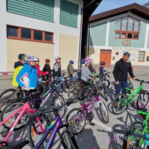 AUVA Radworkshop 2024 in der VS St. Margarethen- Buch