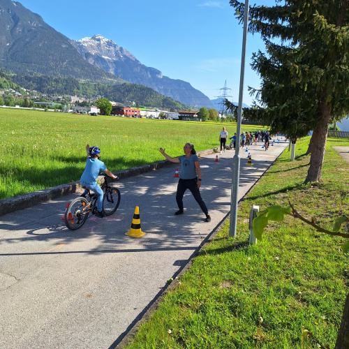 AUVA Radworkshop 2024 in der VS St. Margarethen- Buch
