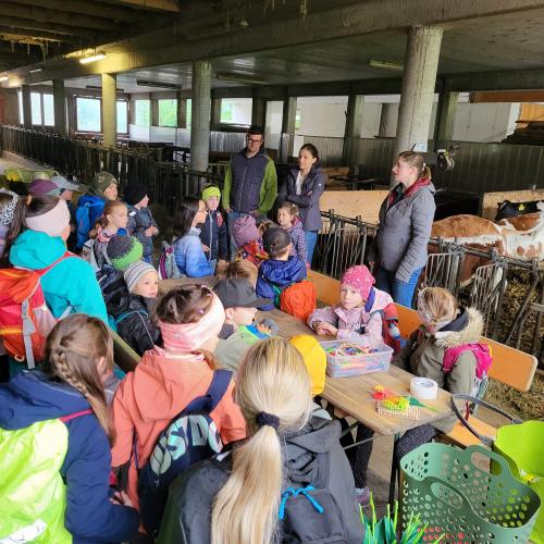 Besuch am Bauernhof in Buch bei Fam Heim- Mai2024