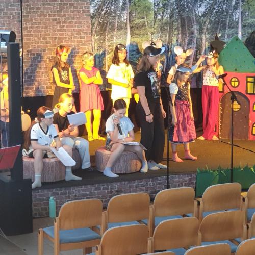 Musicalproben zum Mausical 2024