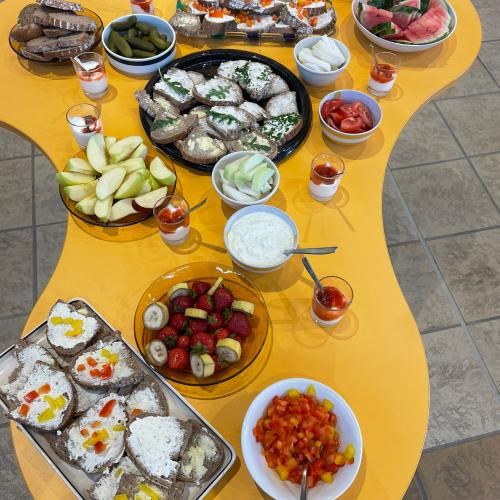 Schulbuffet "Gesunde Schule"- 1B Klasse
