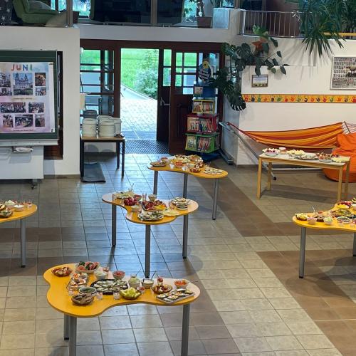 Schulbuffet "Gesunde Schule"- 1B Klasse