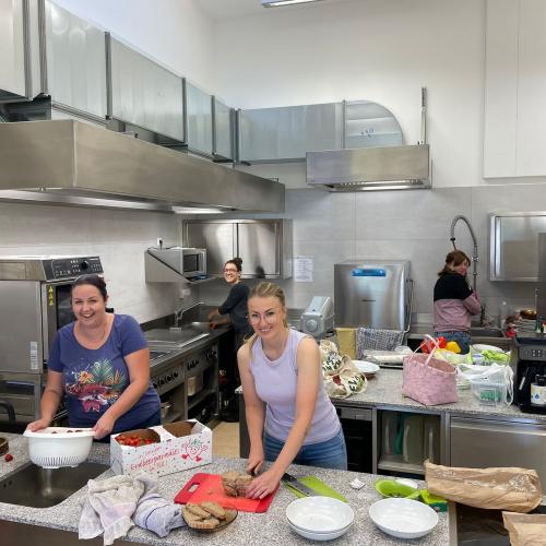 Schulbuffet "Gesunde Schule"- 1B Klasse