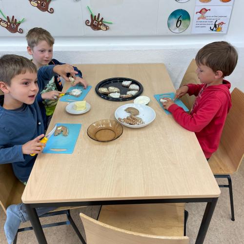 Schulbuffet "Gesunde Schule"- 1B Klasse