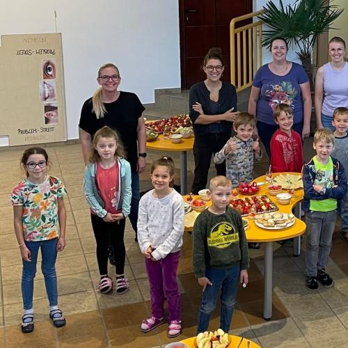 Schulbuffet "Gesunde Schule"- 1B Klasse