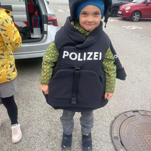 Verkehrserziehung mit der Polizei Strass- Herbst 2024