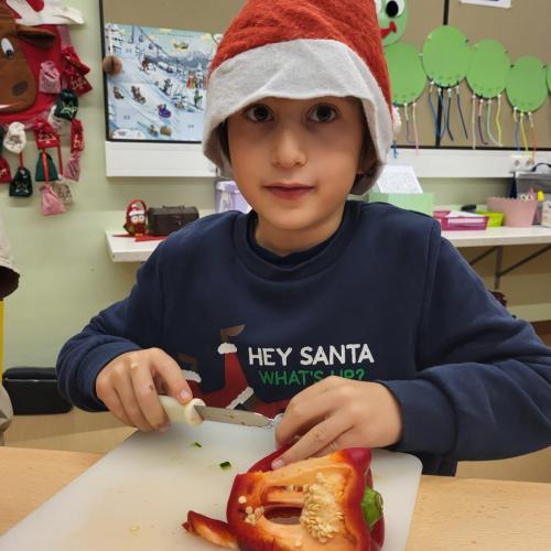 Weihnachtliches Schulbuffet 2024