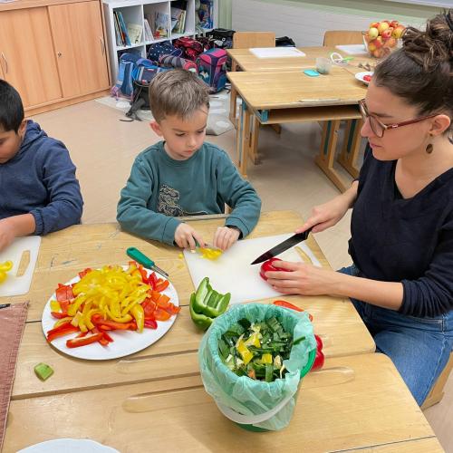 Schulbuffet "Gesunde Schule"- 2B- Klasse- Jänner 2024