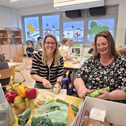 Schulbuffet "Gesunde Schule"- 2A Klasse- März 2025