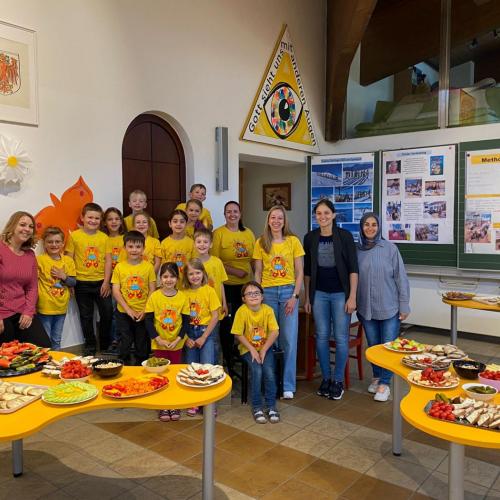 Schulbuffet "Gesunde Schule"- 1A Klasse-Mai 2025