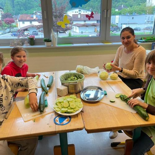 Schulbuffet "Gesunde Schule"- 14A Klasse- Mai 2025