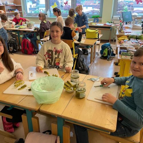 Schulbuffet "Gesunde Schule"- 14A Klasse- Mai 2025
