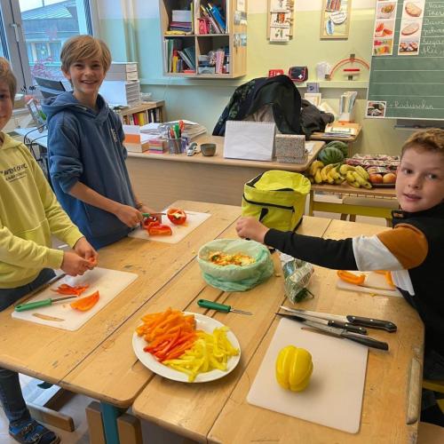 Schulbuffet "Gesunde Schule"- 14A Klasse- Mai 2025