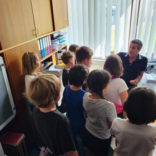 Besuch der 3. Klasse bei der Gemeinde und Bürgermeisterin Marion Wex 2025