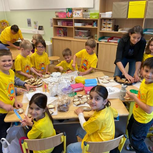 Schulbuffet "Gesunde Schule"- 1A Klasse-Mai 2025