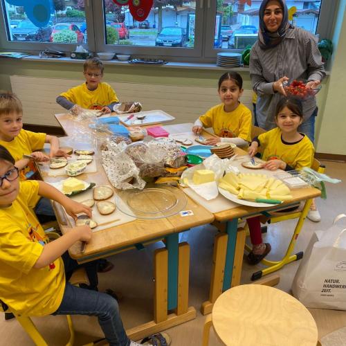 Schulbuffet "Gesunde Schule"- 1A Klasse-Mai 2025