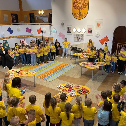 Schulbuffet "Gesunde Schule"- 1A Klasse-Mai 2025