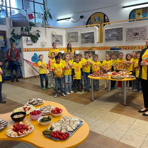 Schulbuffet "Gesunde Schule"- 1A Klasse-Mai 2025