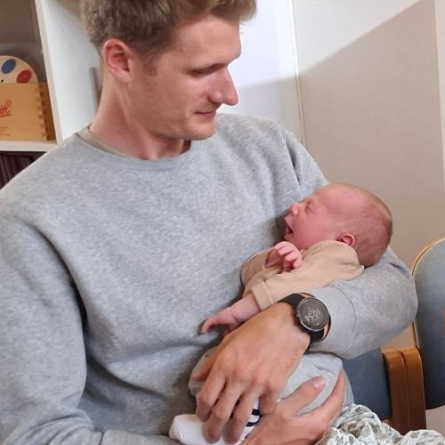 Babybesuch von Nina Egger Riemller mit Daniel und Junior" Julian"