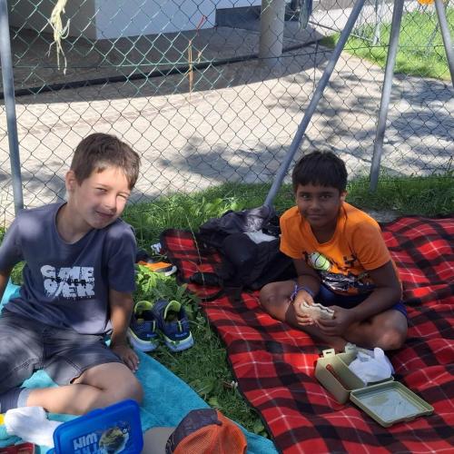 Picknick im Schulgarten- 2. Klassen 2025