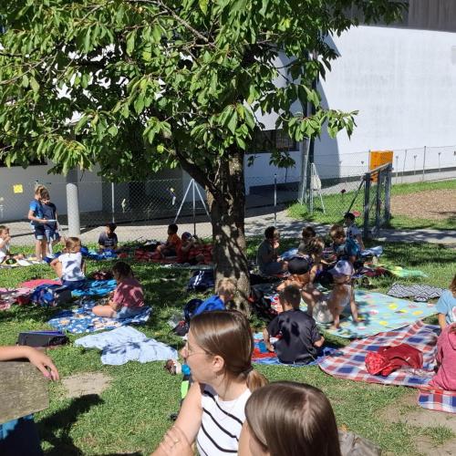 Picknick im Schulgarten- 2. Klassen 2025
