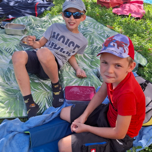 Picknick im Schulgarten- 2. Klassen- 2025