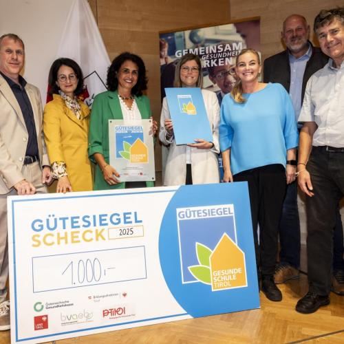 Gütesiegel "Gesunde Schule" September 2025