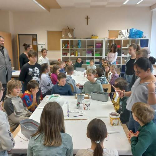 Besuch der 4. Klassen in der NMS Jenbach- 2025