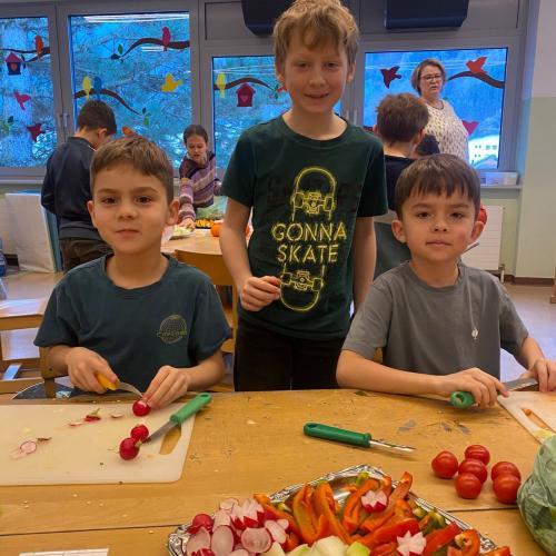 Schulbuffet "Gesunde Schule"- 3B Klasse- Februar 2026