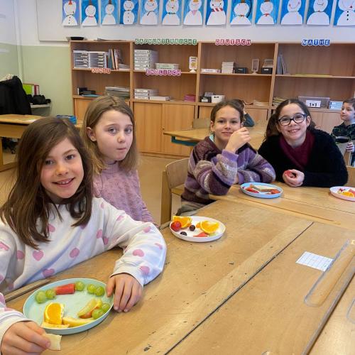 Schulbuffet "Gesunde Schule"- 3B Klasse- Februar 2026