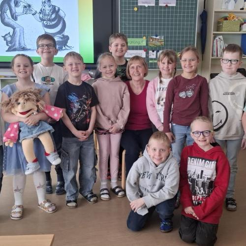 Vorlesetag 2026 mit Heidi Muglach in der 3A- 3B