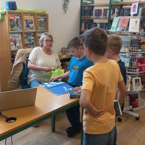 Büchereibesuch der 4A- 2026