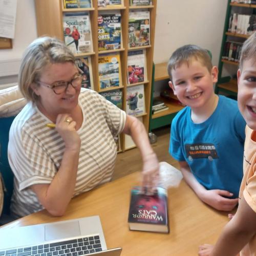 Büchereibesuch der 4A- 2026