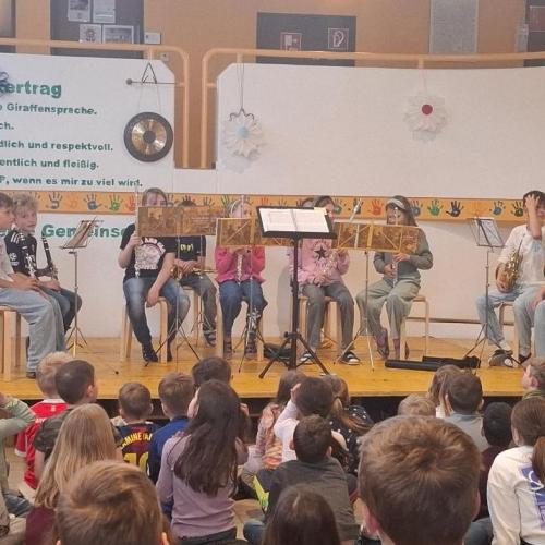 Konzert der Bläserklasse- April 2026