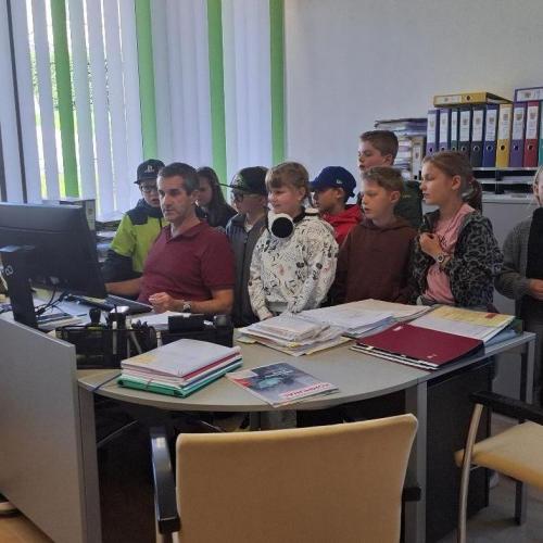 Die 3. Klassen zu Besuch im Gemeindeamt- 2026