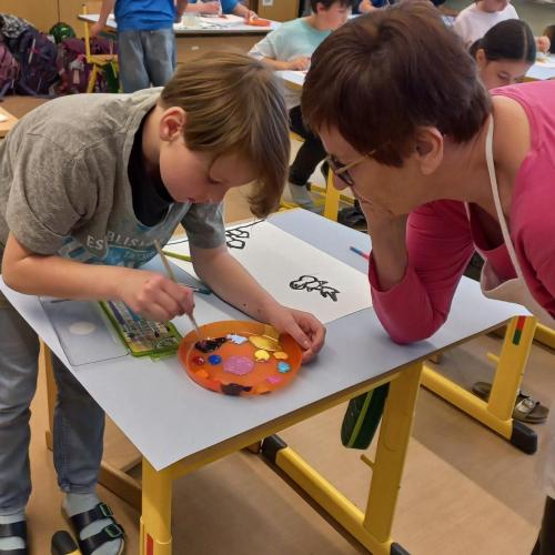 Workshop- Kunstunterricht mit Beatrix Scherb- 4. Klassen 2026