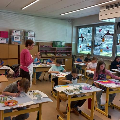 Workshop- Kunstunterricht mit Beatrix Scherb- 4. Klassen 2026