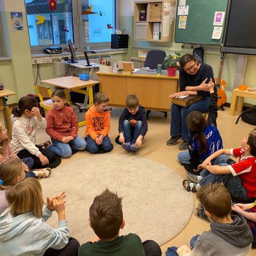 Vorlesetag 2026 mit Regina Jöchl- 2. Klassen