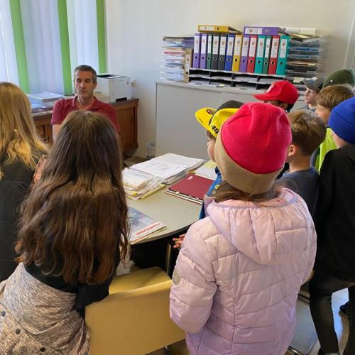 Die 3. Klassen zu Besuch im Gemeindeamt- 2026