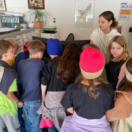 Die 3. Klassen zu Besuch im Gemeindeamt- 2026