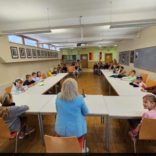 Die 3. Klassen zu Besuch im Gemeindeamt- 2026