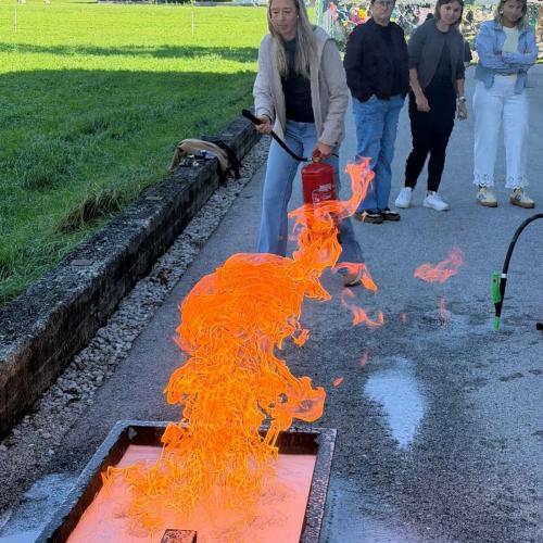 Brandschutzübung für die Lehrerinnen der VS St. Margarethen- 2026