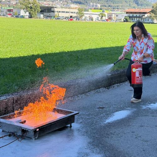 Brandschutzübung für die Lehrerinnen der VS St. Margarethen- 2026