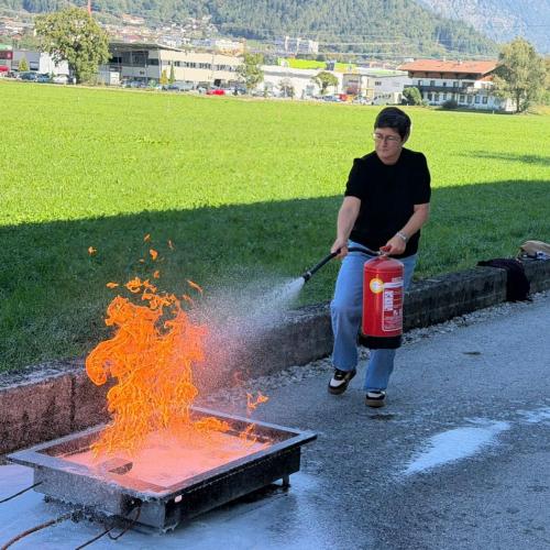 Brandschutzübung für die Lehrerinnen der VS St. Margarethen- 2026