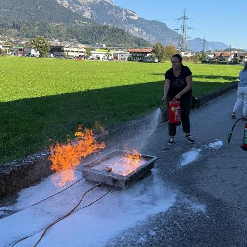 Brandschutzübung für die Lehrerinnen der VS St. Margarethen- 2026