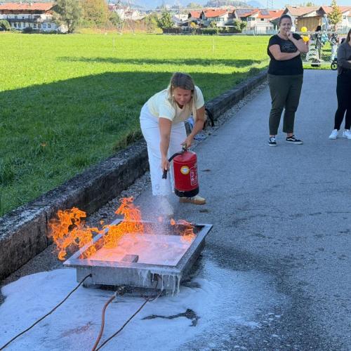 Brandschutzübung für die Lehrerinnen der VS St. Margarethen- 2026